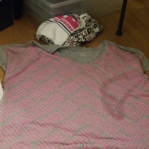 Pink & Gray shirt